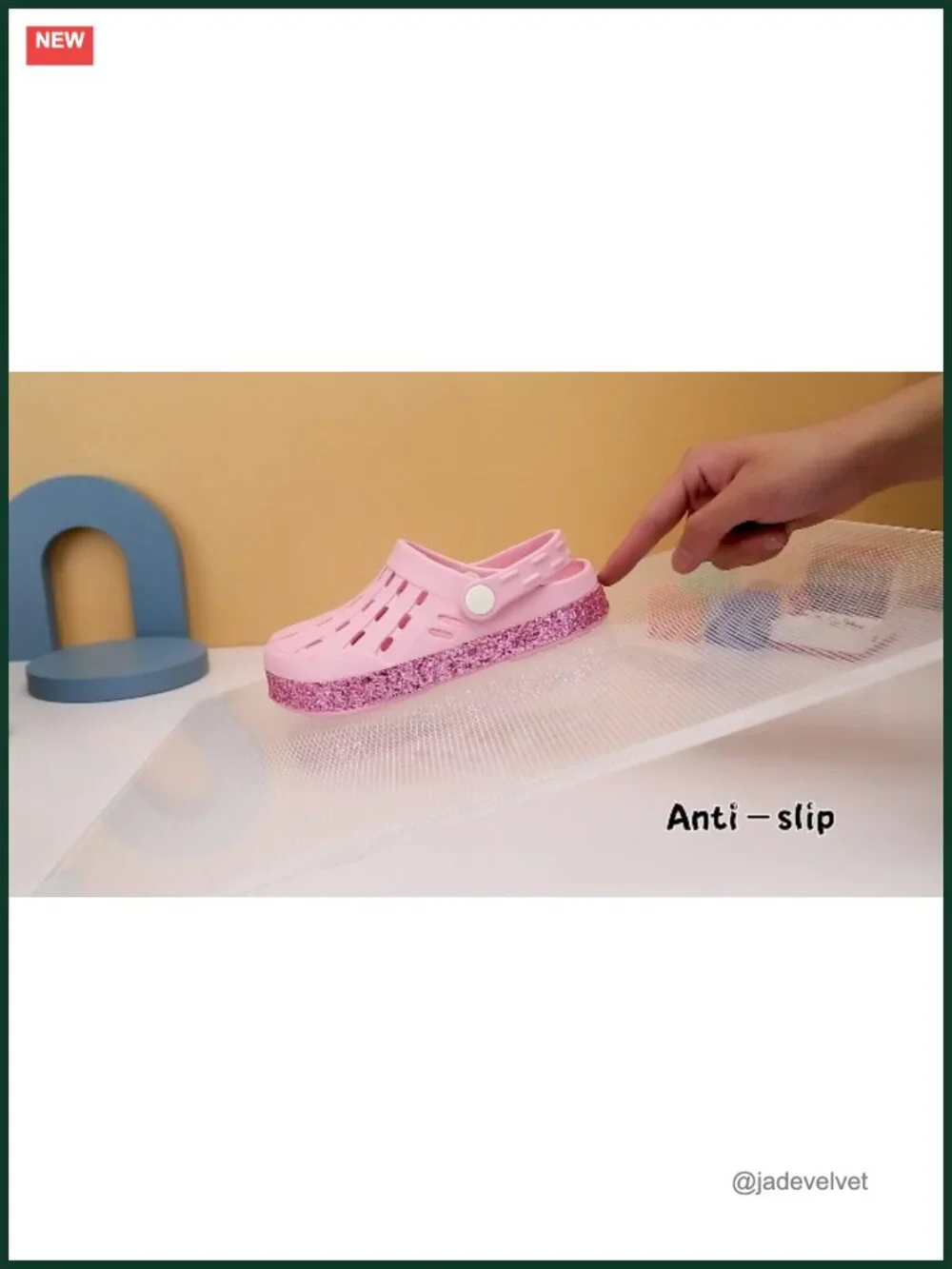 Kids Garden Clogs with Adjustable Heel Strap Lightweight EVA Waterproof Slip On